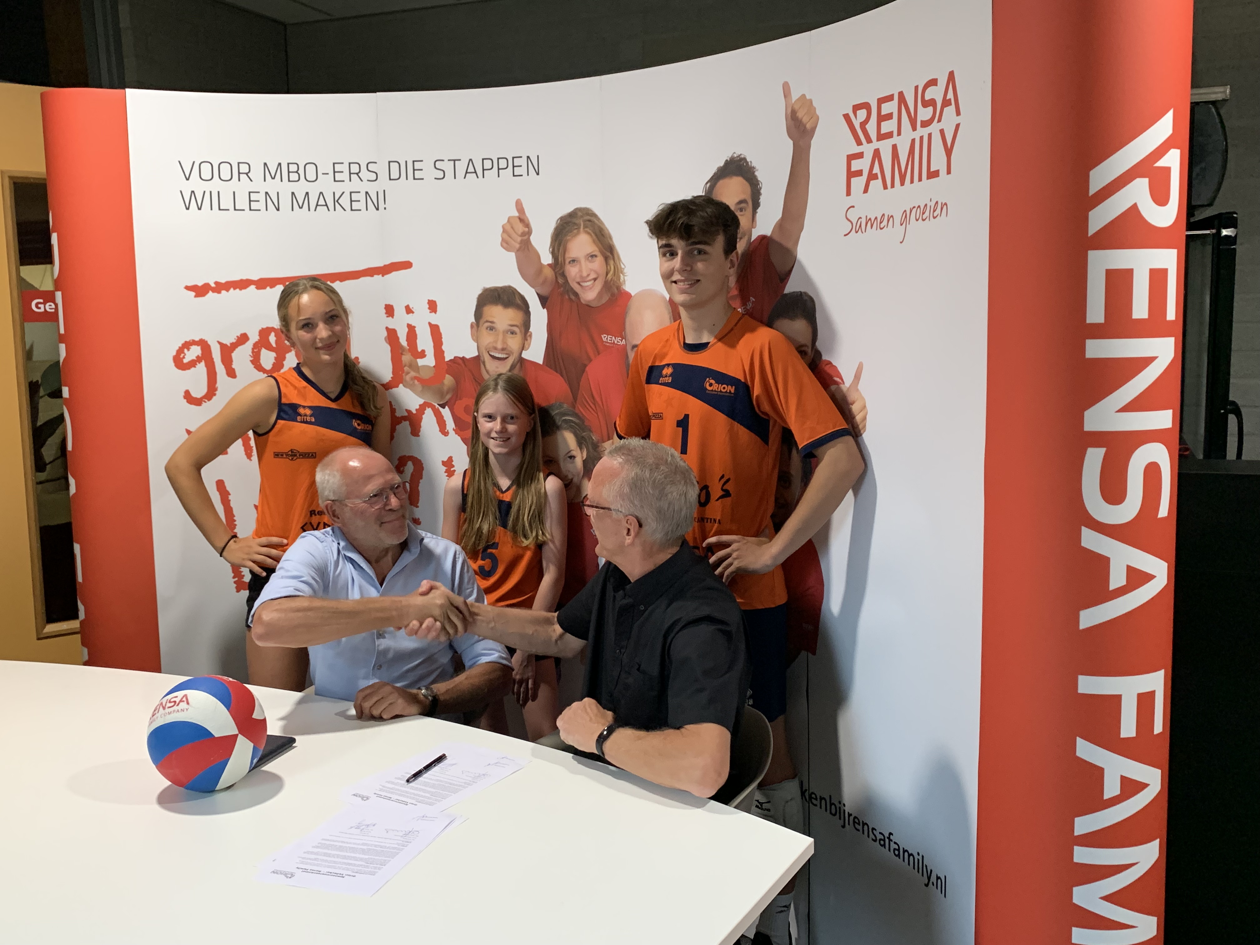 Rensa Family nieuwe hoofdsponsor Orion